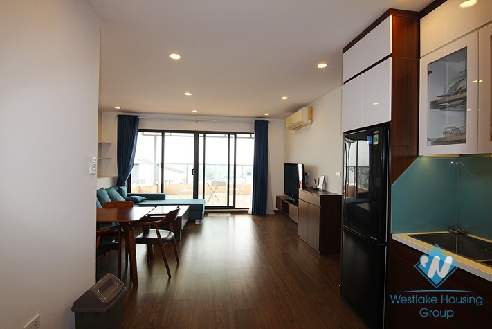 Spacious two bedrooms apartment for rent in To Ngoc Van, Tay Ho, Ha Noi